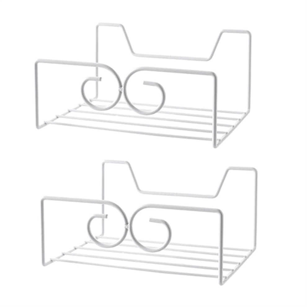 2Pcs Purse Organizer Shelf Wall Hanging Handbag Storage Holder Floating Tode Shelving Rack Typecat