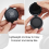 Fingerprint Ink Pad No-Wash Quick-Drying Portable - Blue 8
