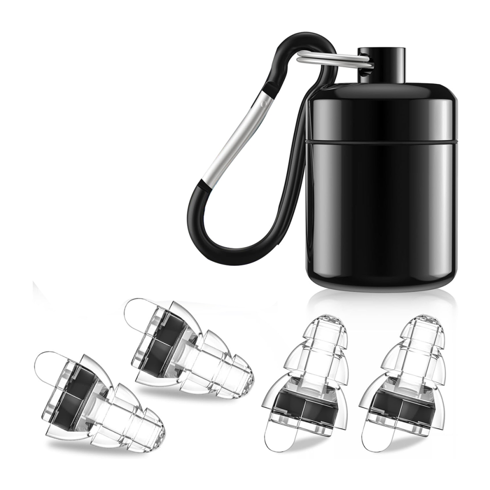 High Fidelity Concert Ear Plugs,Reusable Noise Cancelling Earplugs for Concerts,Noise Reduction,Musicians,Music Festival-image-OPC-PH72QHM-NEW