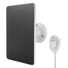 Zonnepaneel met oplaadkabel - Monokristallijn zonnepaneeloplader voor Arlo Ultra/Ultra 2/Pro 3/Pro 4/Pro 3