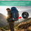 Pedometer for Walking, Portable Walking Pedometer 3D Step Counter, Simple Electronic Steps Tracker with Carabiner 8