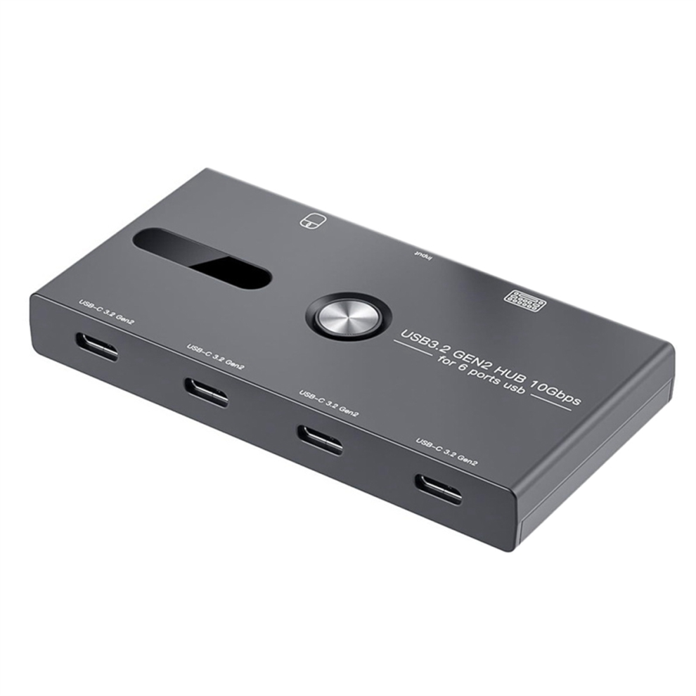10Gbps Usb C Hub, 6 Ports Usb C Splitter, Usb C To Usb C Hub For Pc, Laptop,Hub Hub 3.2 Gen2 4-Port Usb C Splitter 4853482207742