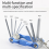 Folding Hex Key Box End Wrench Set Flat Ball Head Spanner Repair Car Hand Tools A 4