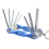 Folding Hex Key Box End Wrench Set Flat Ball Head Spanner Repair Car Hand Tools A 6