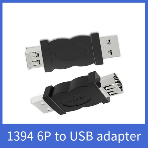 USB to 1394 6P Connector Firewire Multi-Function Portable Convenient 6 Pin Male Converter 2