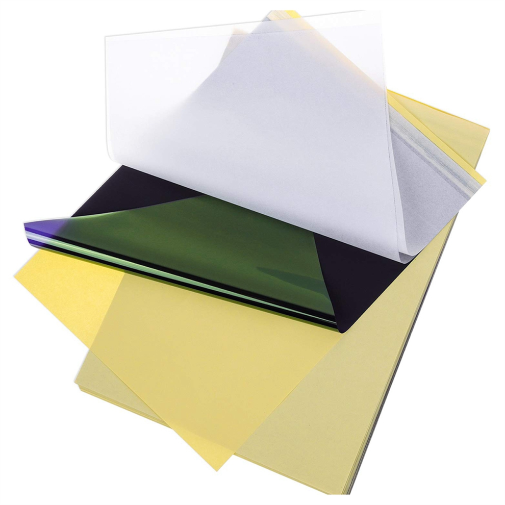 Carta Per Trasferimento Tatuaggi, 35 Fogli Di Carta Per Trasferimento Stencil Per Tatuaggi, Formato A4