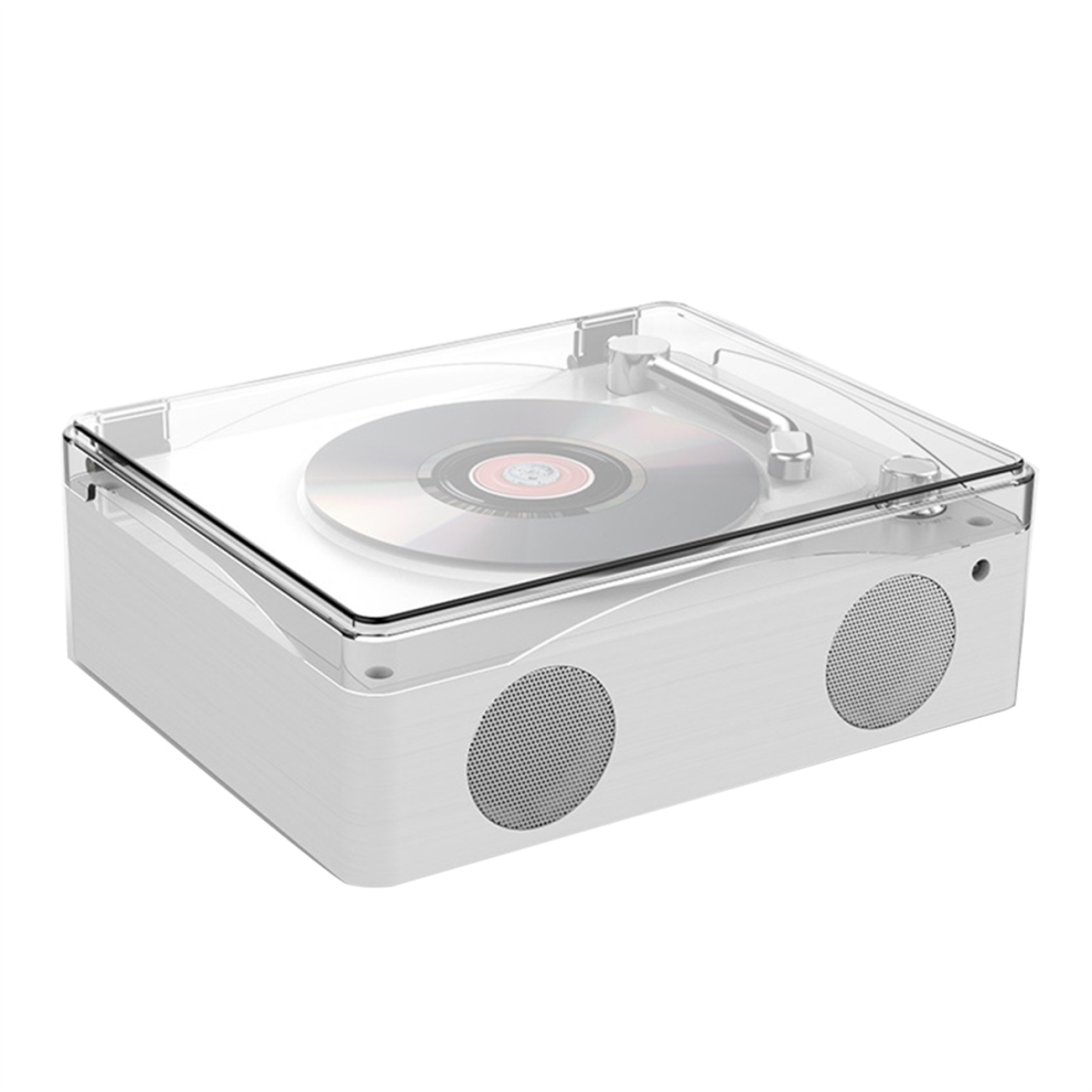 Lettore Cd Retrò Bluetooth 5.0 Altoparlante Integrato Ricaricabile Lettore Musicale Portatile Lettore Hifi Usb Con Telecomando A Infrarossi A