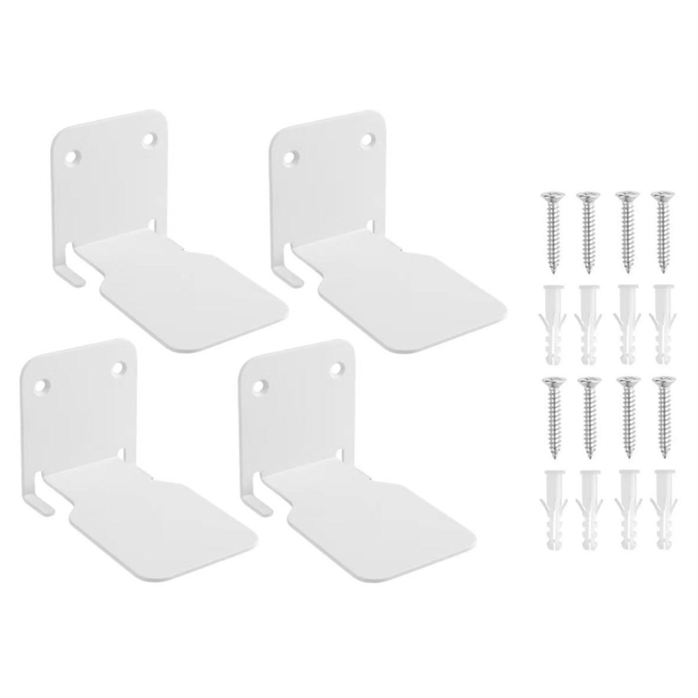 4Pcs Invisible Floating Bookshelf Floating Book Organizer Wall Indoor Storage Accessories Suit Metal Shelves For Books,B 4853482212753