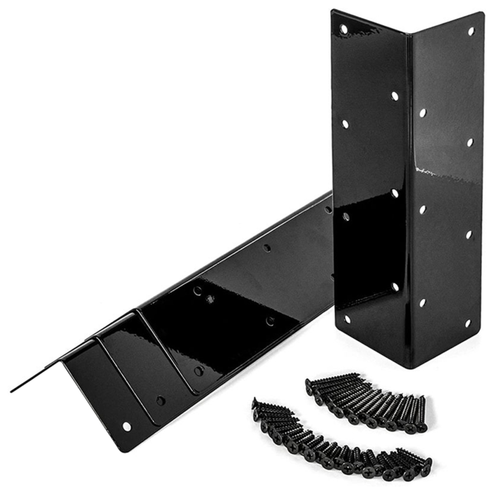 Supports d'angle pour jardin surélevé avec vis à bois pour jardinière de 20 à 24 pouces (4 pièces)