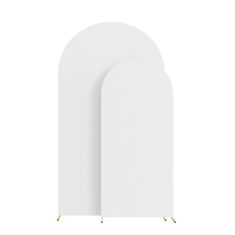 Arche de mariage, toile de fond pour arche, décoration de banquet, cérémonie d'anniversaire, avec 100 ballons (blanc)