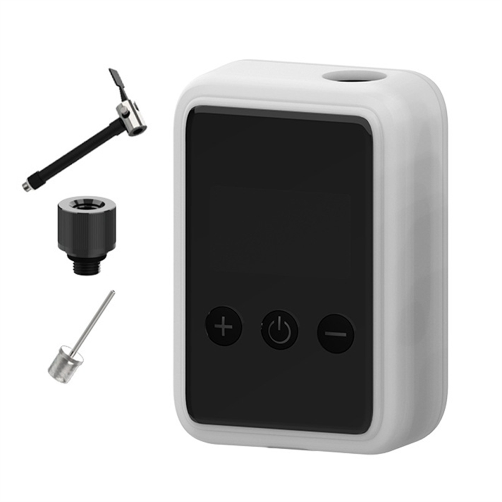 Pompe à vélo portable de poche 150 PSI, compresseur d'air électrique pour pneus de vélo avec manomètre numérique
