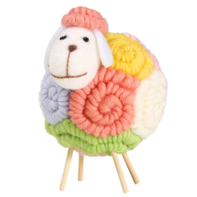 Roztomilé plstené ovečky, ozdoby na kawaii, doplnky do domácnosti, interiérové figúrky, dekorácie do izby, doplnky, darčeky pre deti B