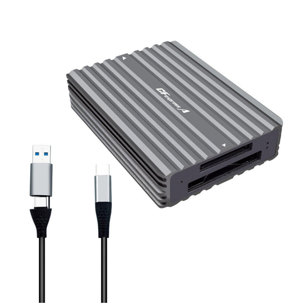 Lettore Di Schede Bifacciale 2 In 1 Cfexpress A&B Adattatore Per Schede Cfexpress USB3.2 10 Gbps Adatto Per Computer E Notebook-image