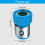 Screwdriver Head Magnetic Ring, Upgrade Magnetizer Screw Removable for Hex Screwdriver and Power Bits,2PCS 6