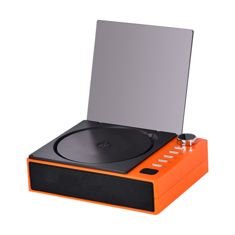 Lettore Cd Portatile Bluetooth Con Uscita Ottica Digitale Lettore Audio Per Audiofili Batteria Ad Alta Capacità Integrata Da 2000 Mah B