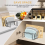 Schneidebrett-Organizer, [2er-Pack] Halter Rack Backen Cookie Pan Blätter Kühlung 3