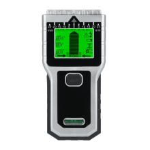 Stud Finder,Wall Scanner 7 in 1 Multifunctional Wall Detector for Studs Wood Metal and AC Wires Detection Silver