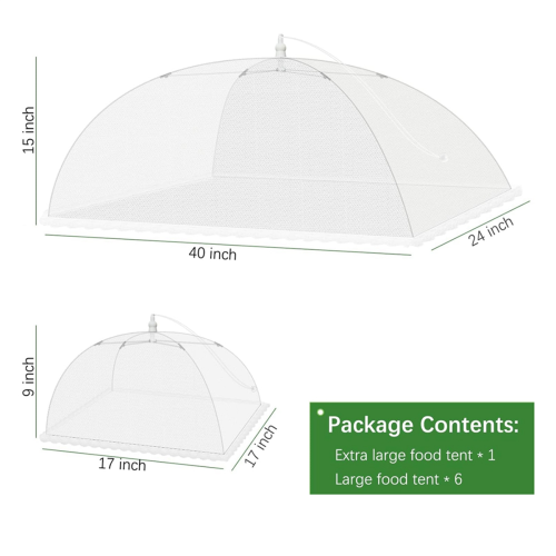 Other | New Simply Genius 6 Pack Large And Tall 17x17 Popup Mesh Food Coverstents