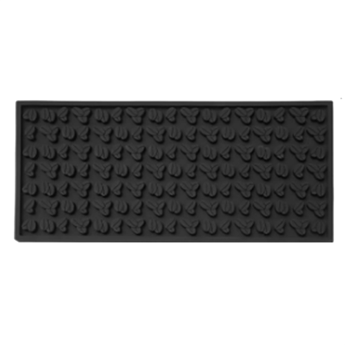 Πατάκι μπαρ 30x15x0.8cm Πατάκια σιλικόνης ασφαλή για τρόφιμα, αντιολισθητικό, μαύρο