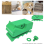 Cardboard Cutting Machine Cat Scratching Board Cutter DIY Recycling CuttingTool B 5