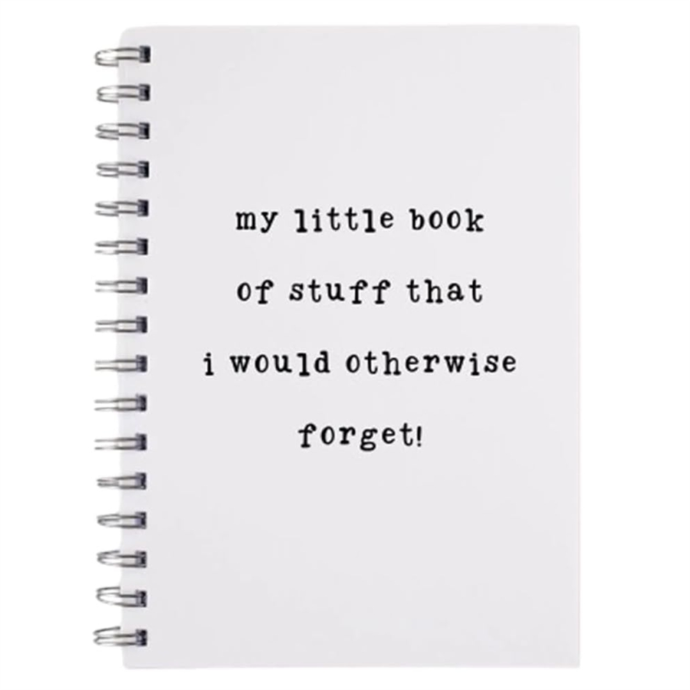 Funny Forgetful Notebook,Funny Notebook Gift, Funny Journal Planner,Notebook Swearing Gift Santa Gift for Friends-image-OPC-PH72VDS-NEW