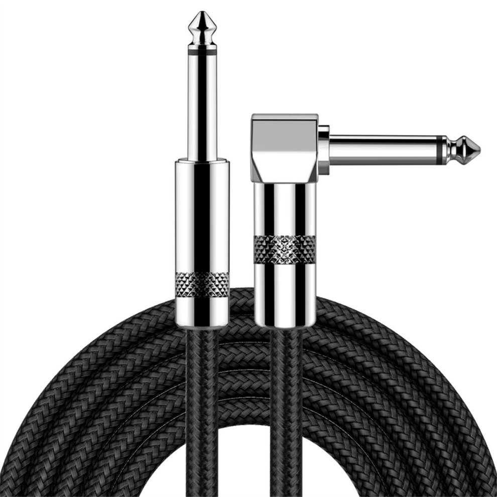 Straight-To-Bend Microphone Audio Cable 6.35Mm Stereo Mixer Extension 3 Meters 4853482223544