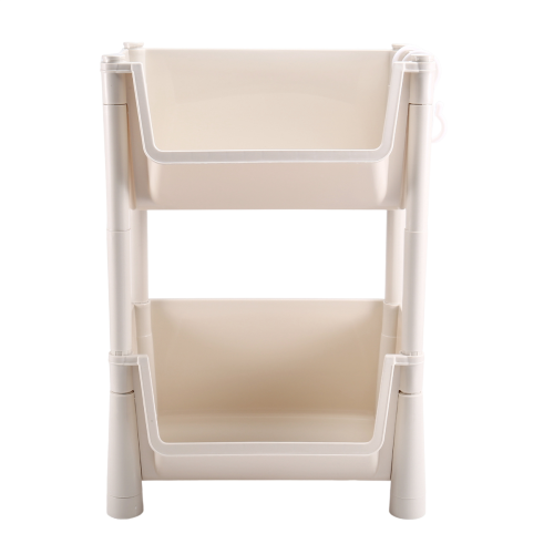 Bookshelf Shelf Children'S Toy Storage Rack Multi-Layer Household Shelf,Open 2