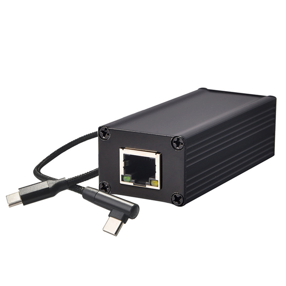 25W Poe To Typec Adapter Converter, Poe To Usb-C Power Output With Ethernet, 5V/9V/12V/15V/20V Adaptive Output 4853482224855