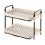 Drain Cup Holder Entrance Storage Rack Space Saving Storage Rack Double Cup Holder 2