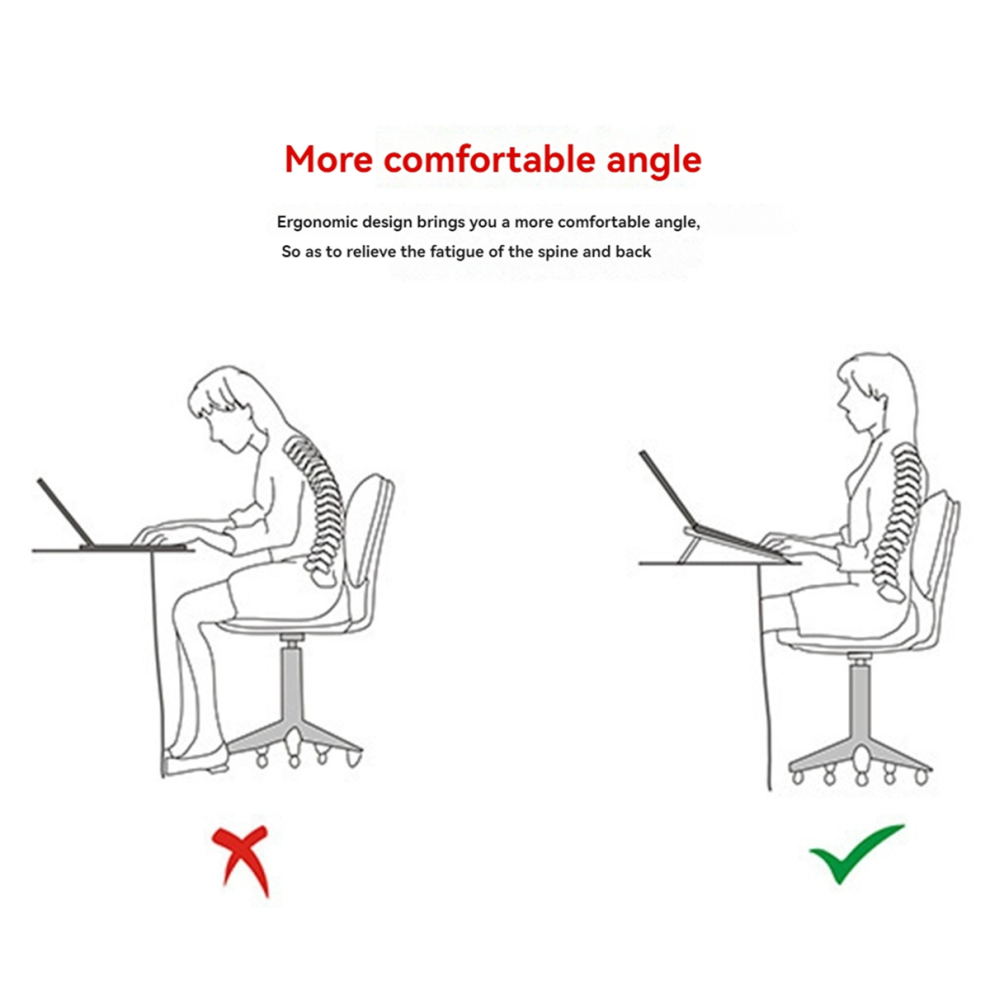 Adjustable Aluminum Laptop Stand, Foldable Desktop Holder, For 17Inch Below Laptops 4853482230320
