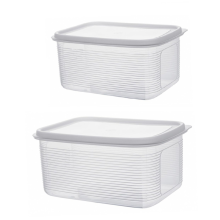 Caja de almacenamiento de alimentos tipo barril para granos, de alta capacidad.