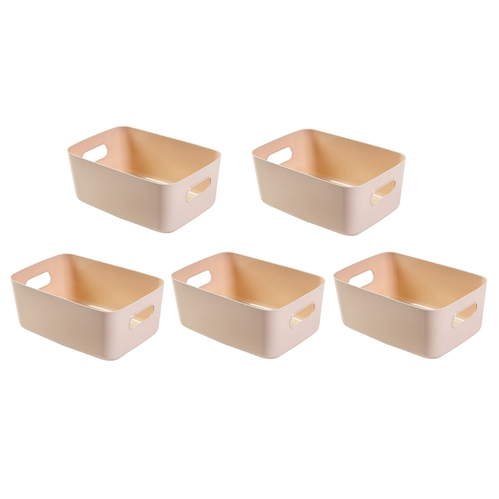 Organizer Tray of Desktop Drawer Storage Box Desktop Storage Basket Plastic Desktop Clutter Organizer