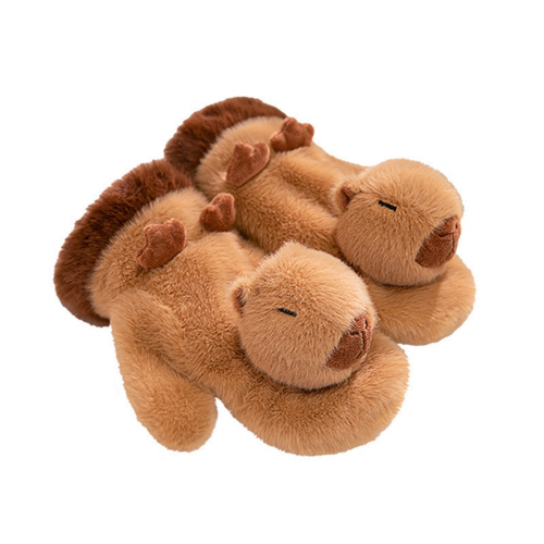 Γάντια Capibala Plush Gloves Students Thickened Five Finger, ζεστά γάντια ιππασίας για μαθητές, 25cmx13cmx8cm 2