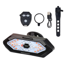 Fahrrad Blinker Licht Fernbedienung Fahrrad Rücklichter LED USB wiederaufladbare Fahrradlampe Fahrrad Wireless Warnrücklicht
