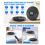 Φορητό Bluetooth CD Player Επαναφορτιζόμενο Discman με Διπλά Ηχεία και Ακουστικά Cd Mp3 Γκρι 10