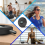 Φορητό Bluetooth CD Player Επαναφορτιζόμενο Discman με Διπλά Ηχεία και Ακουστικά Cd Mp3 Γκρι 6