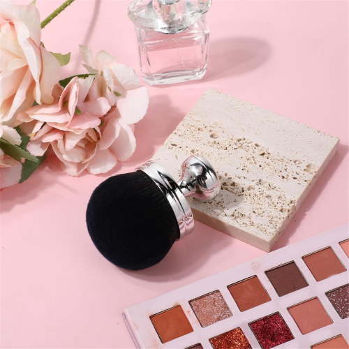 Makeup Brush for Bronze Blend Self Tan Back Applicator Provides Unblemished Application Without Streaking Silver 1