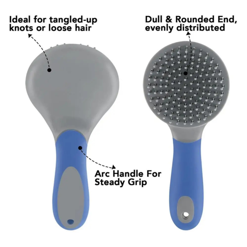 Mane Pulling Comb for Horses Professional and Tail Brush with Humanized Handle Horse Grooming Brushes 1