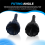 2Pcs Tungsten Carbide Deburring External Chamfer Tool 1/8in-3/4in(3mm-20mm), Chamfering Drill Bit(Black+Blue) 9