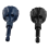 2Pcs Tungsten Carbide Deburring External Chamfer Tool 1/8in-3/4in(3mm-20mm), Chamfering Drill Bit(Black+Blue) 4