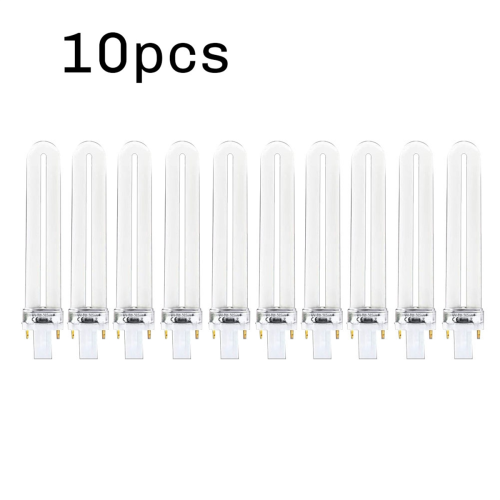 10 τεμάχια 9w μηχανή νυχιών UV 365nm λάμπα σωλήνας λάμπας 2