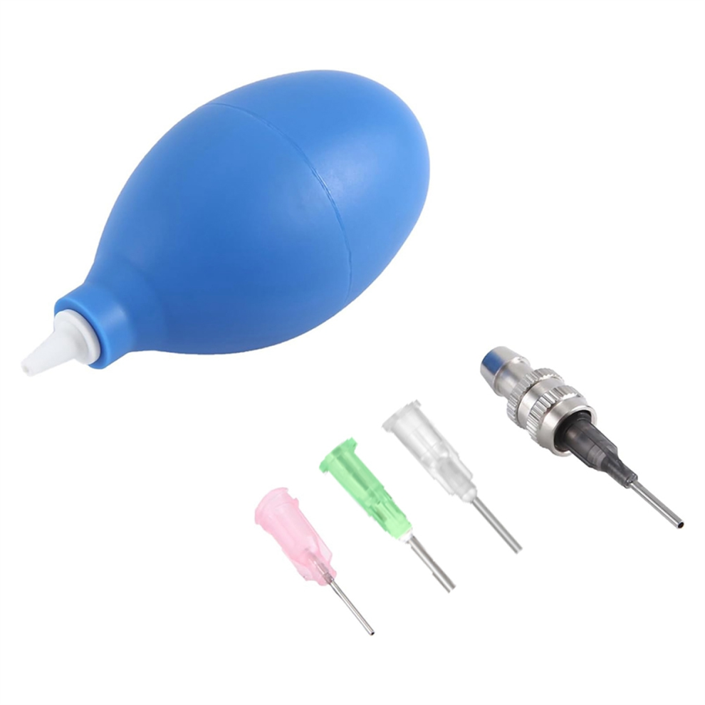 ensemble d'outils de poterie, fournitures, applicateur de précision en céramique, ensemble de 3 onces, embouts applicateurs (bleu)