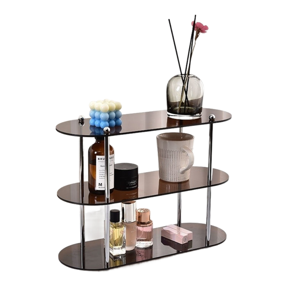 Ins Style Acryl Multi-Layer Opbergrek Decoratieve Planken Bureau Organizer Make-up Sieraden Thuisorganisatie B