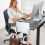 Support vertical pour ordinateur portable, fixation de bureau sans perçage, support de suspension latéral, pince blanche 4