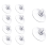 Plastic Suction Cup Bracket, Super Strong Suction Cup, Suction Cup Bracket on Glass 1