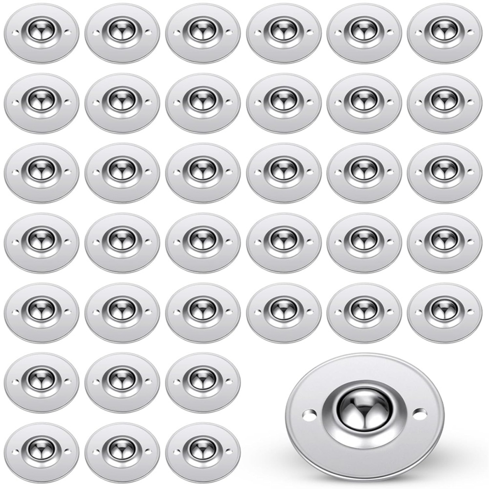 5/8In Roller Ball Transfer Bearing Ball Transfer Bearing Casters Carbon Ball Bearing Rollers 360 Rotation For Conveyor 4853482242286