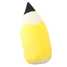 Almofadas, Almofadas de Pelúcia, Cantinho de Leitura Infantil Almofadas de Volta às Aulas, Almofadas Presentes de Aniversário 50cm Amarelo