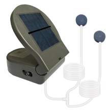 Solar Pond Aerator Air Oxygen Pump Foldable Solar Water Air Pump for Gardening Water Circulation Outdoor Fishing