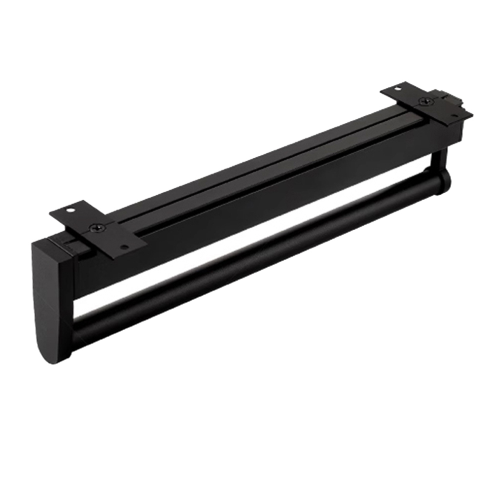 Tringle à vêtements télescopique pour placard, porte-pantalons, montage sur le dessus, armoire coulissante verticale, barre transversale