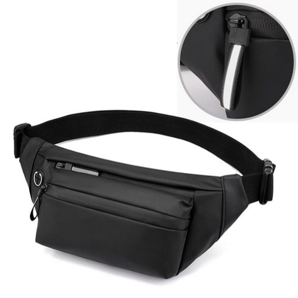 Waterproof Men's Waist Bag Chest Bag Outdoor Sports Messenger Belt Bag